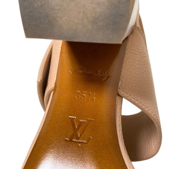 LOUIS VUITTON Horizon Line Sandals - Pink Women's Sandals Leather 620-082025 - Picture 8 of 8